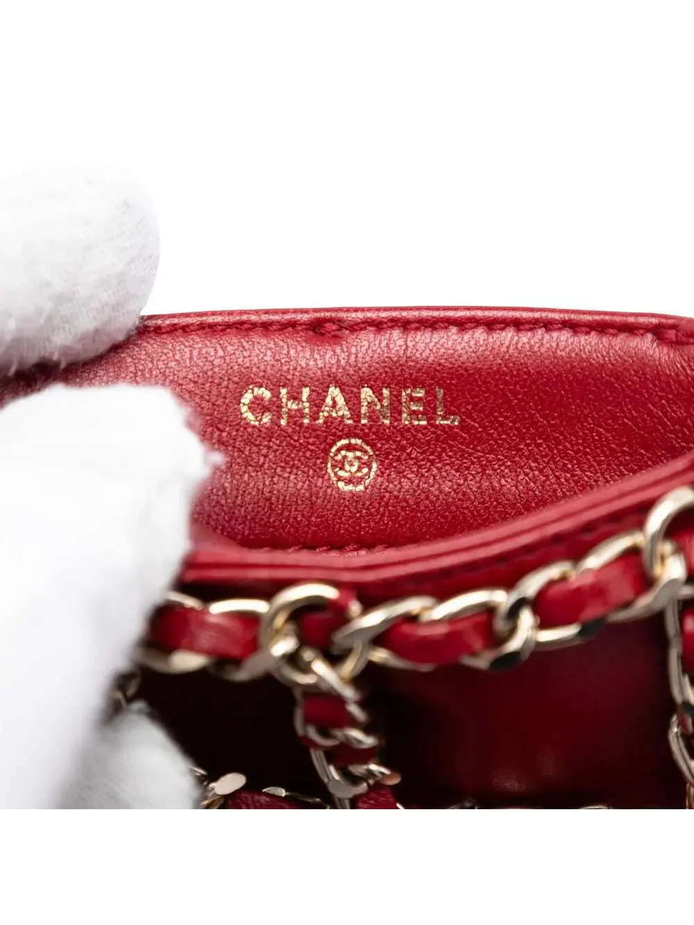 Chanel Lambskin Tech Me Out Clutch With #288145C14B